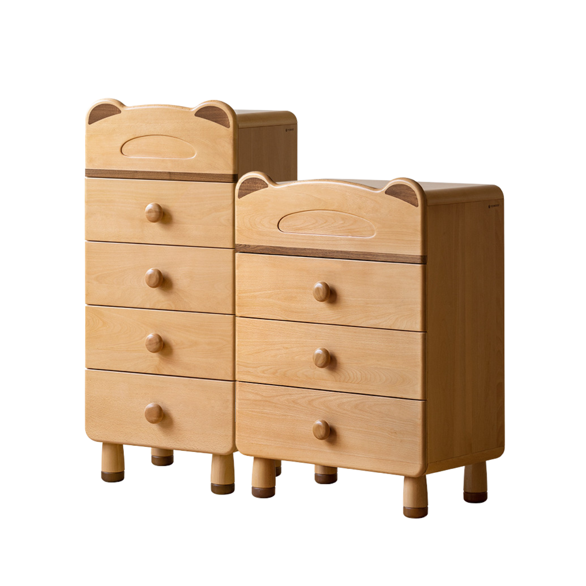Beech Solid Wood Childrens Drawer