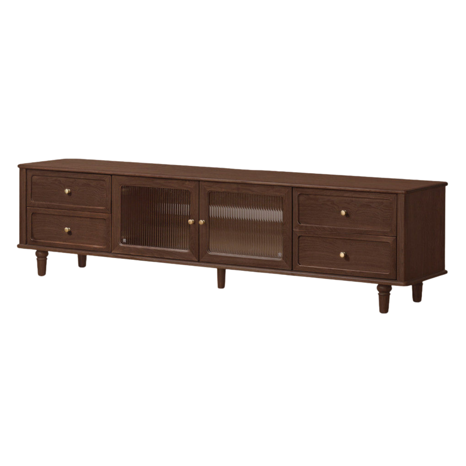 Black Walnut, Ash Solid Wood American Retro Coffee Table