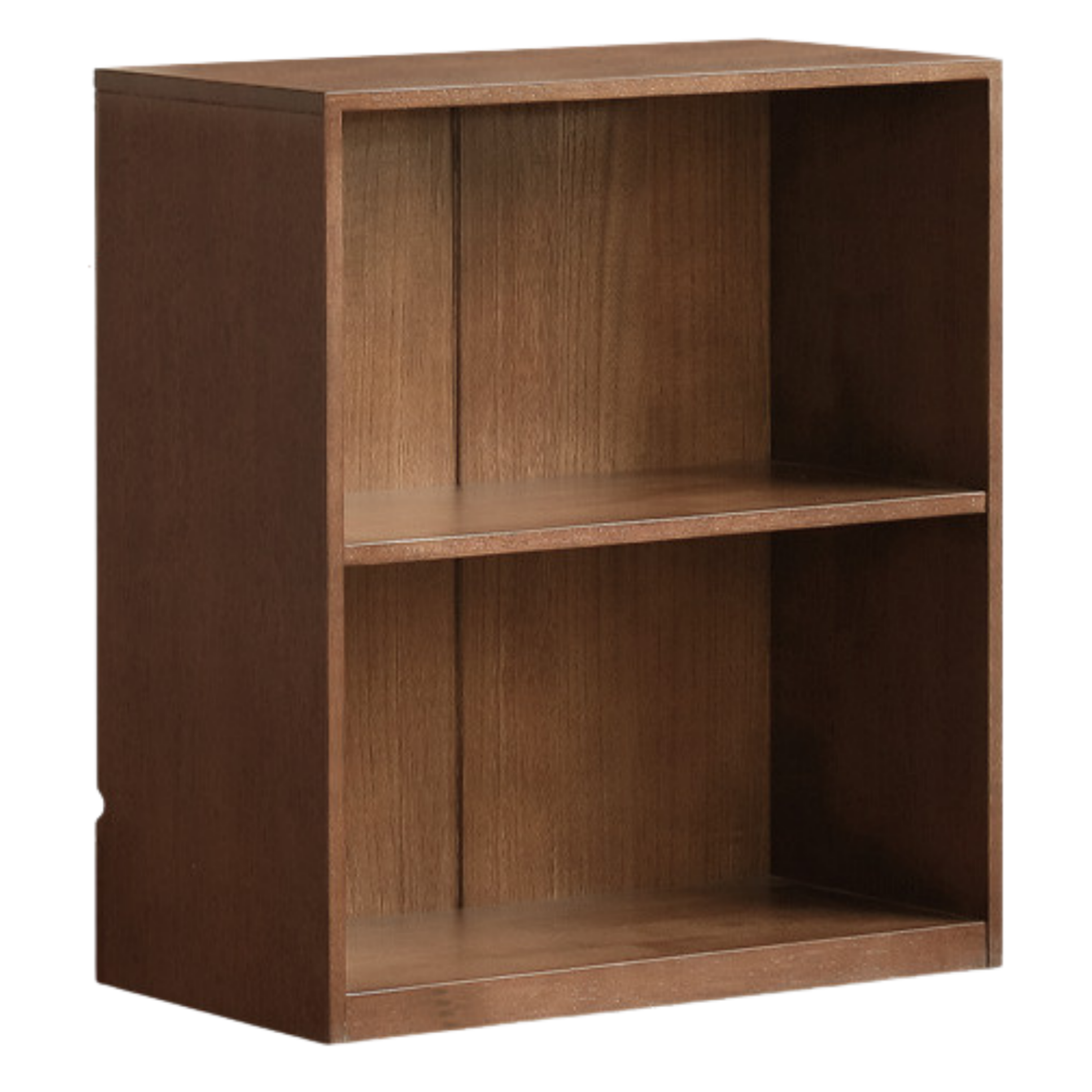 Solid Rubberwood Wall-Mounted Combination Bookcase