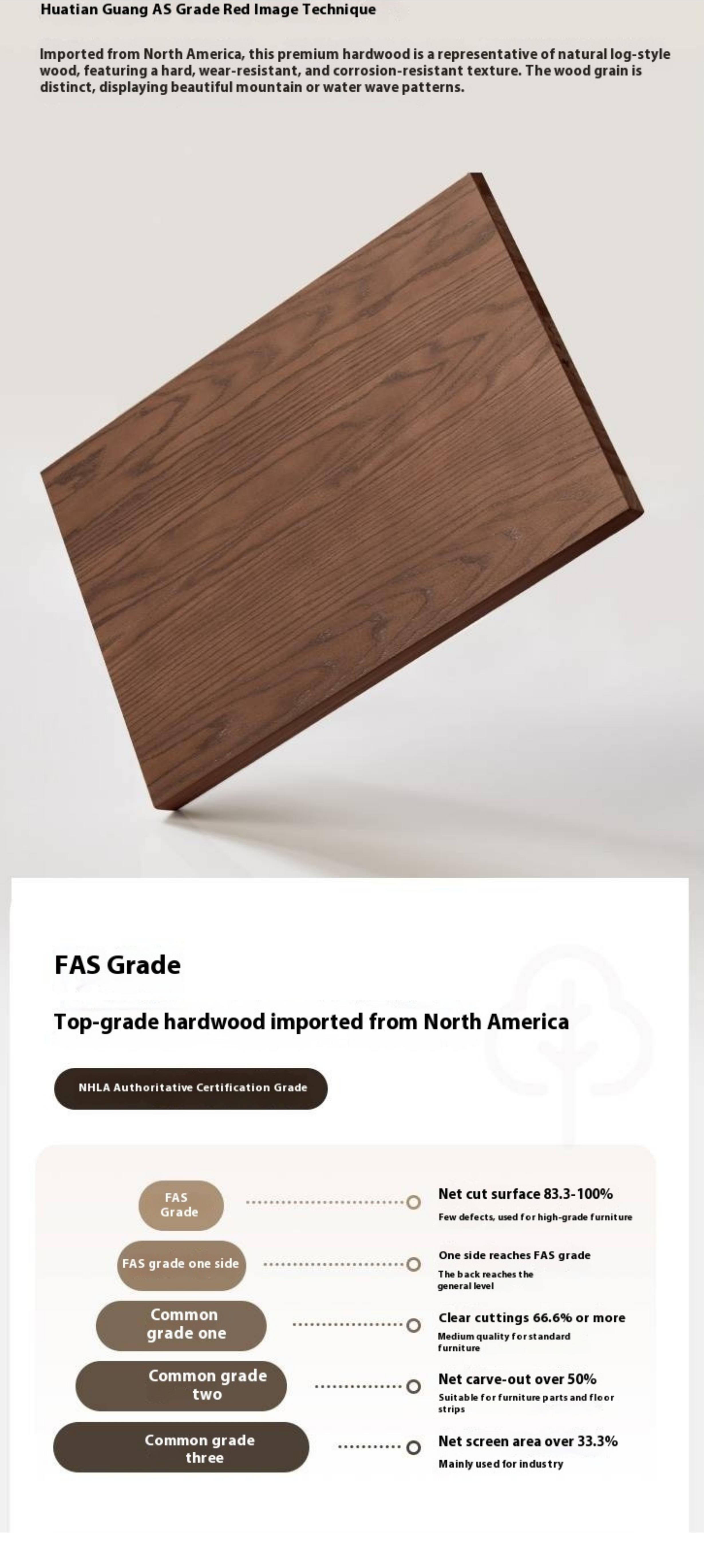 Oak Solid Wood Modern Double Computer