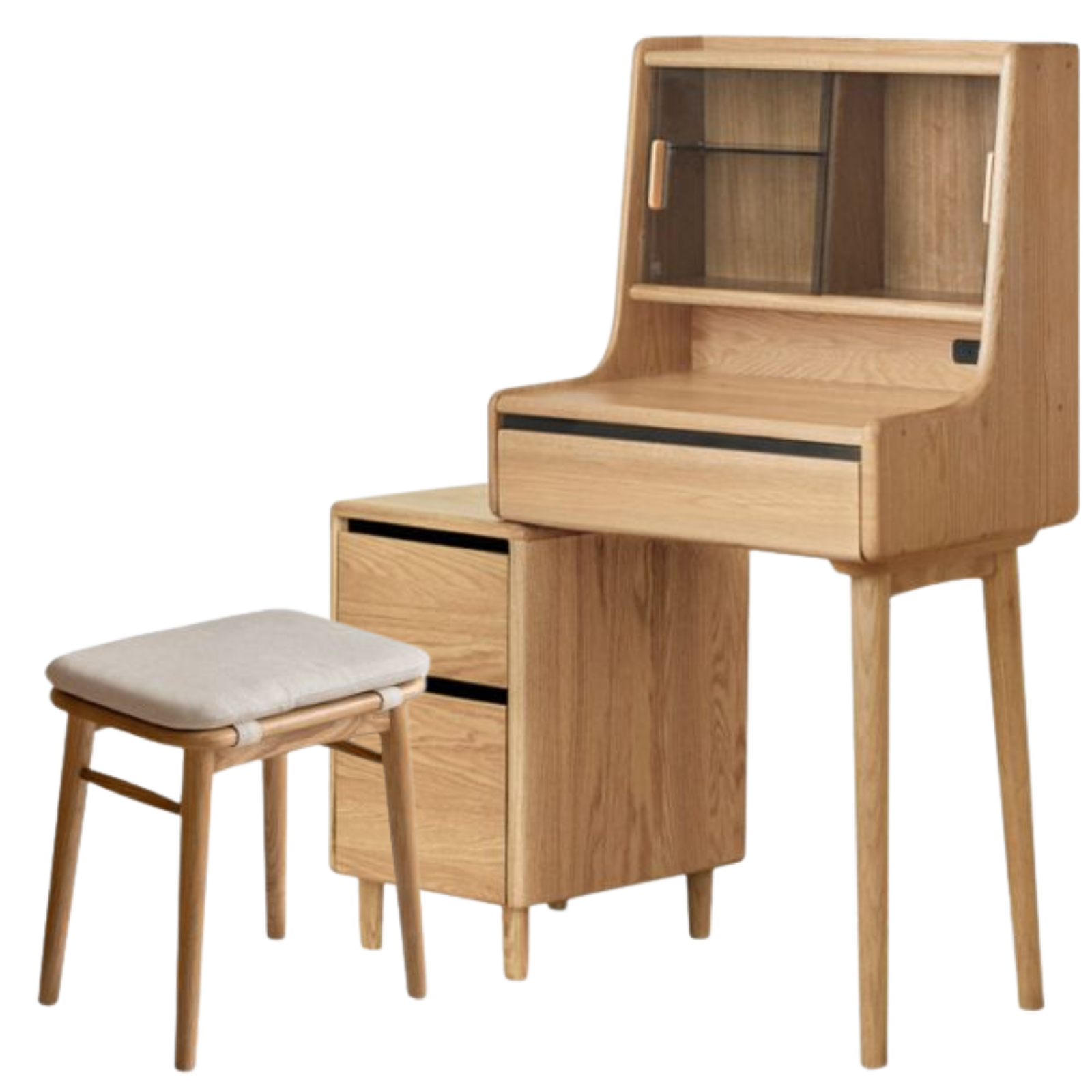 Ash Solid Wood Modern Dressing Table