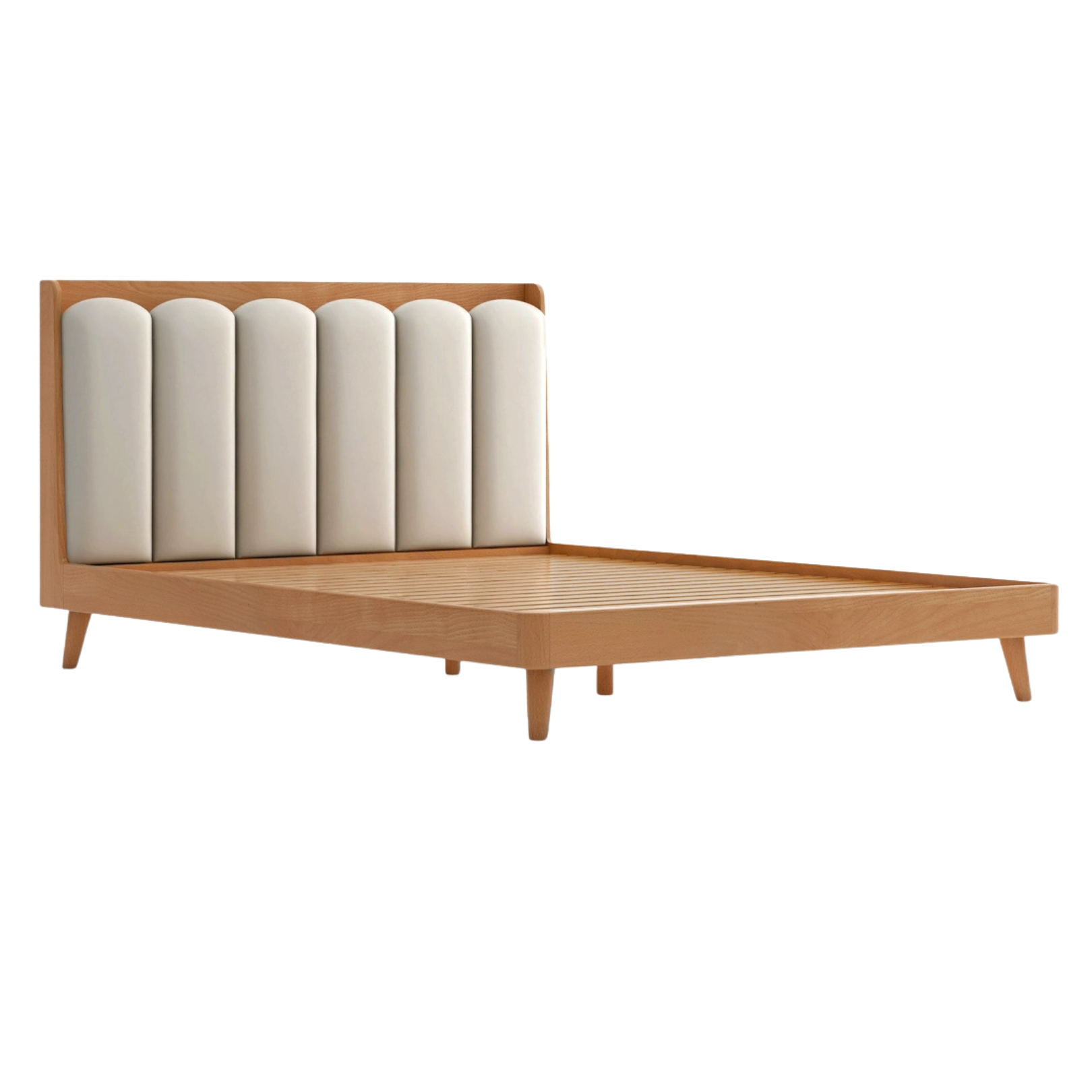 Beech, Oak solid wood soft-packe, piano key bed