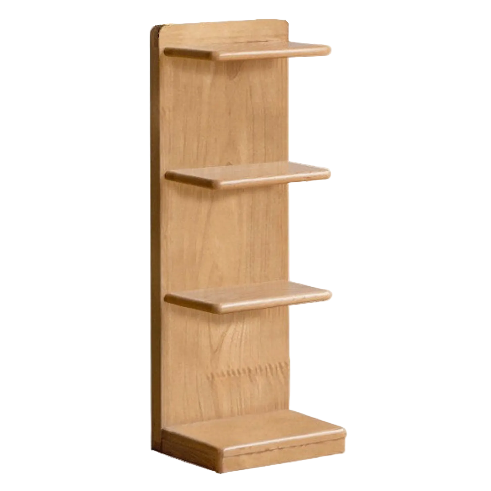 Solid Rubberwood, Oak Solid Wood Multi-layer Storage Rack