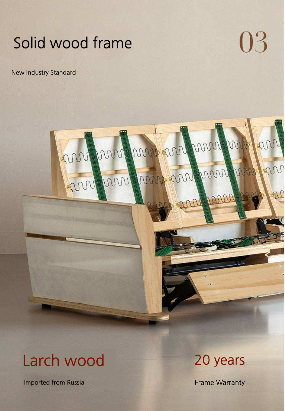 Black walnut solid wood Top Grain Genuine Leather Zero Wall Power Reclining Sofa