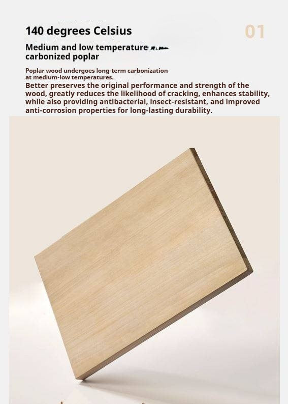 Poplar, Cherry Solid Wood Ancient Style Bookcase