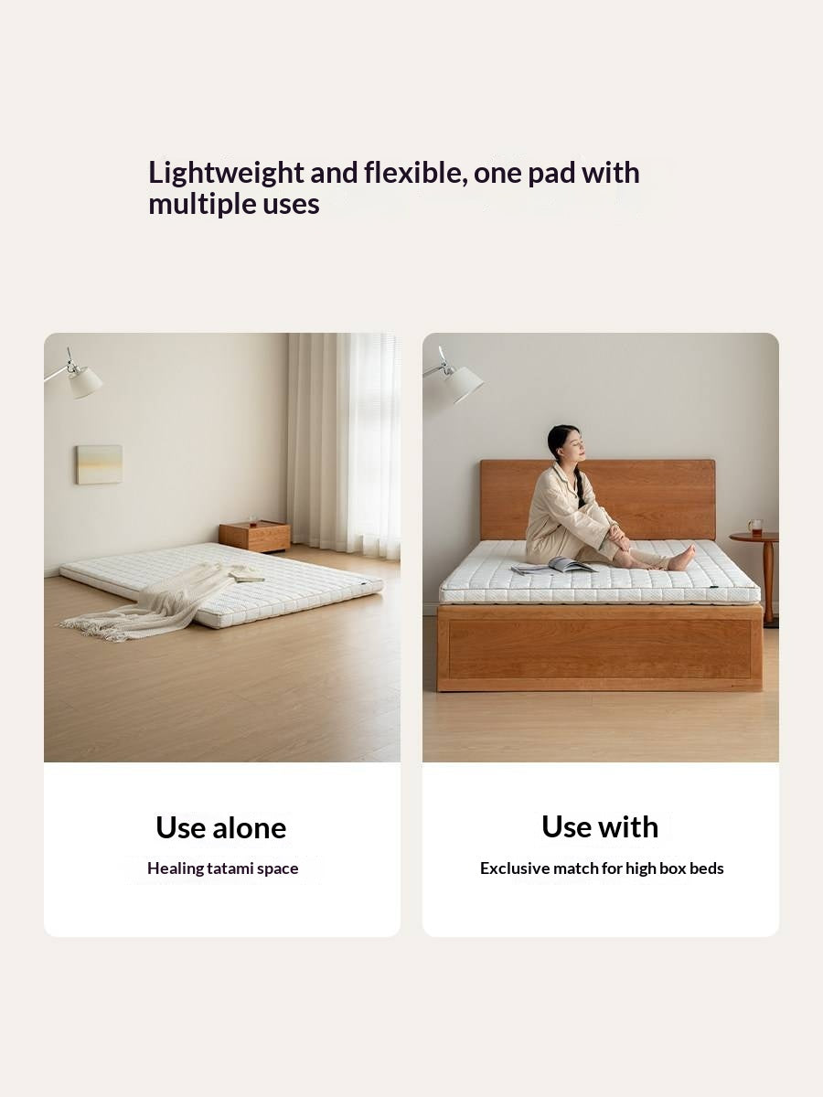 Zero-Glue Thin Mattress — Bubble Spring Support, Hard Mattress