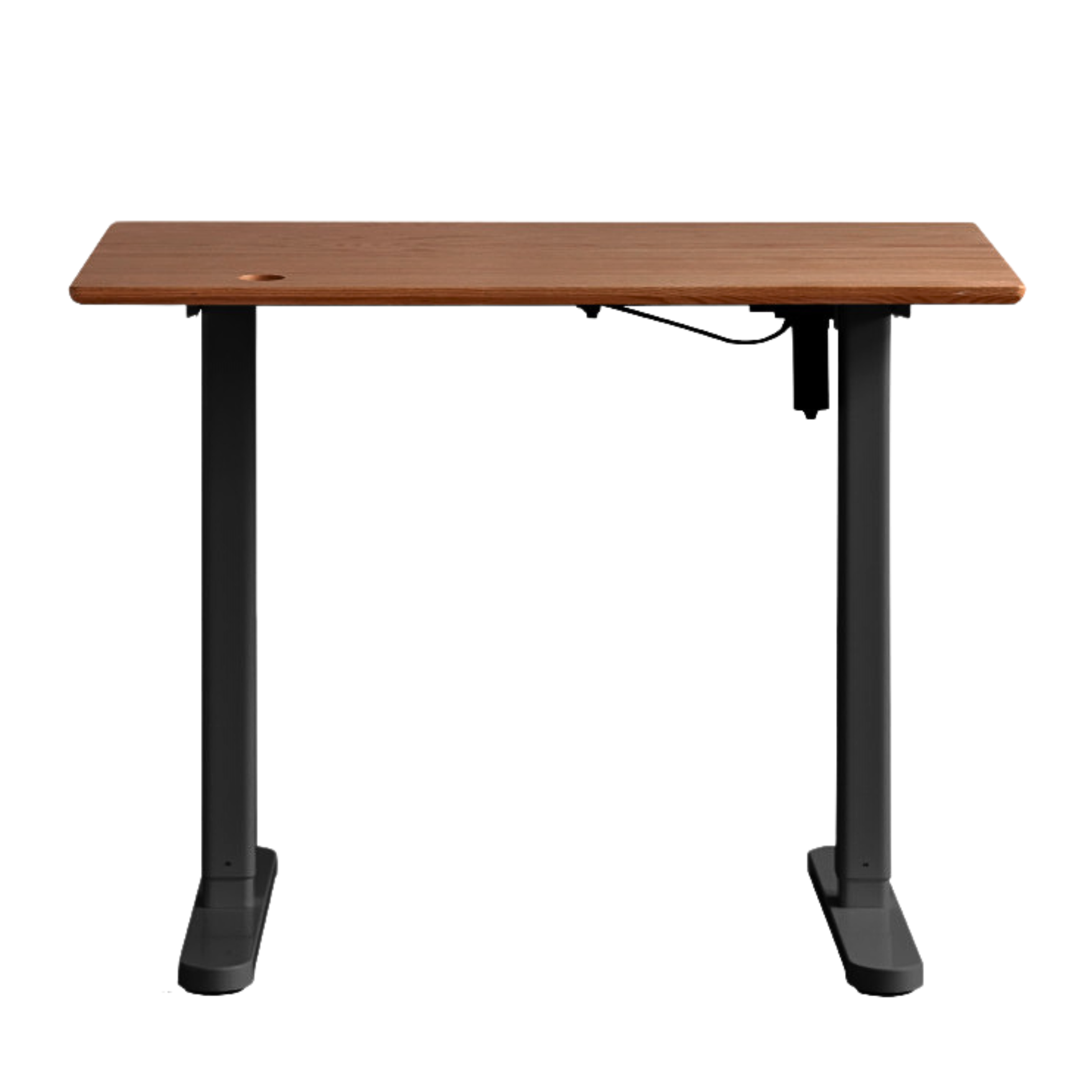 Oak solid wood smart electric lift Standing office desk-