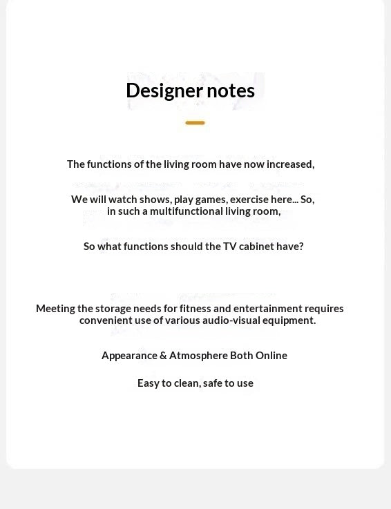 Ash Solid Wood Floor Modern Rock Board TV Cabinet.