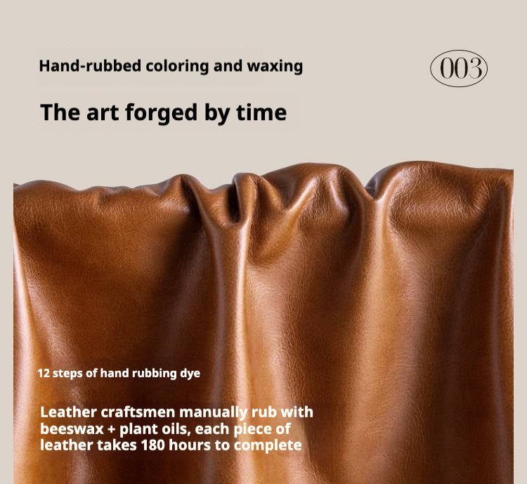 Full Leather Tofu Sofa first layer cowhide