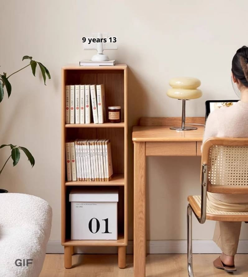 Beech Solid Wood Capacity Bookcase