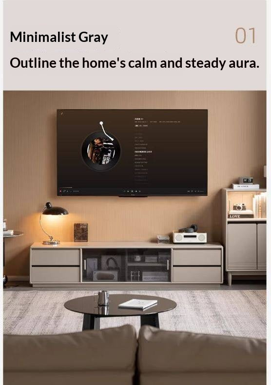 Tulipwood Solid Wood Modern Minimalist Floor Standing TV Stand