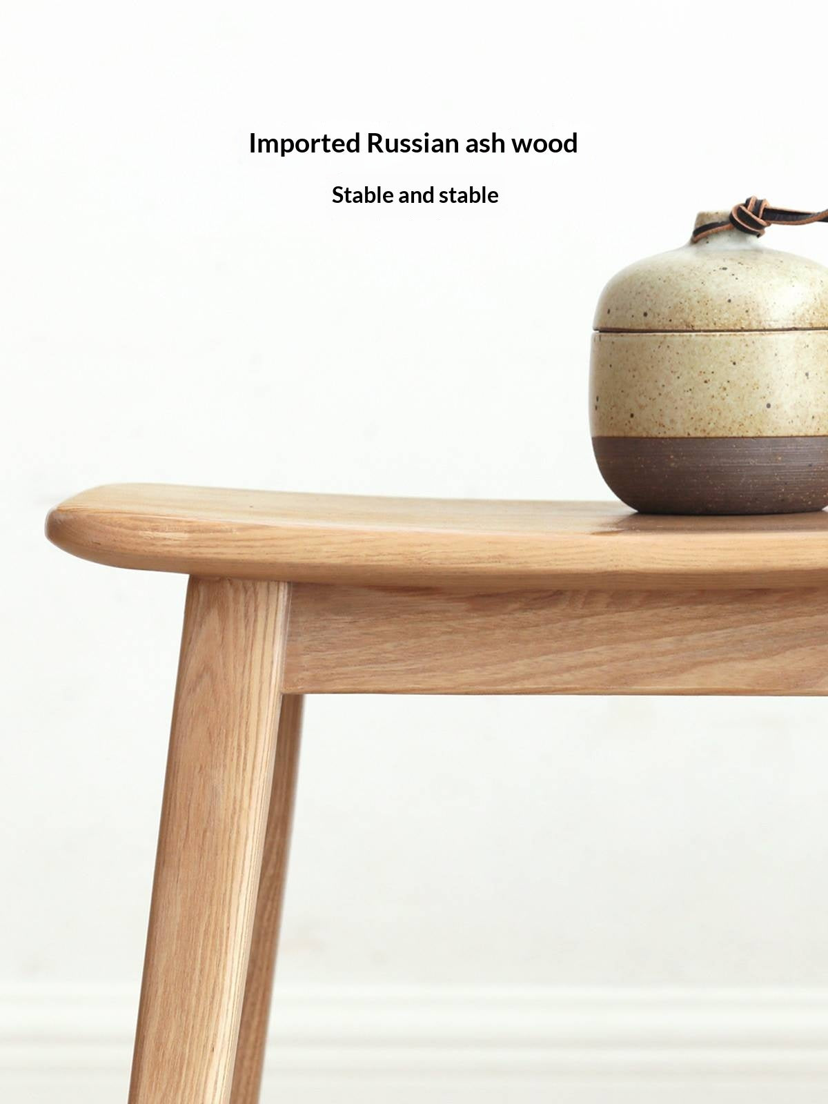 Oak, Ash Solid Wood Modern Vanity Table