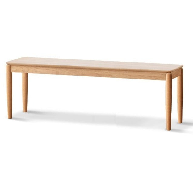 Oak Solid Wood Rectangular Bench