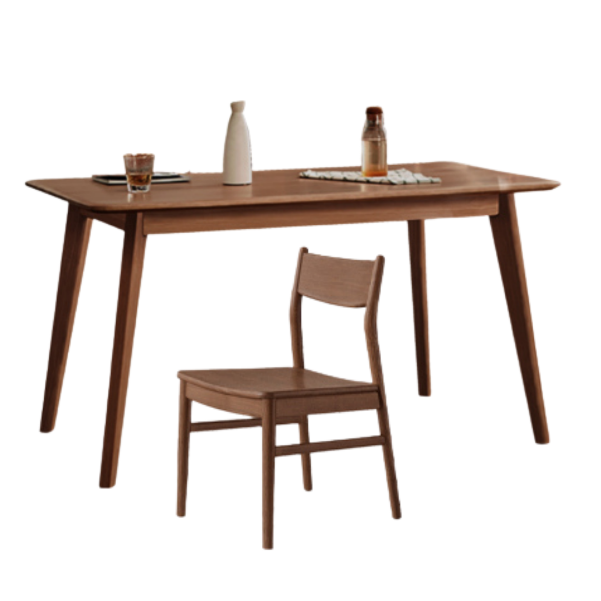 Ash, Oak Solid Wood Modern Dining Table
