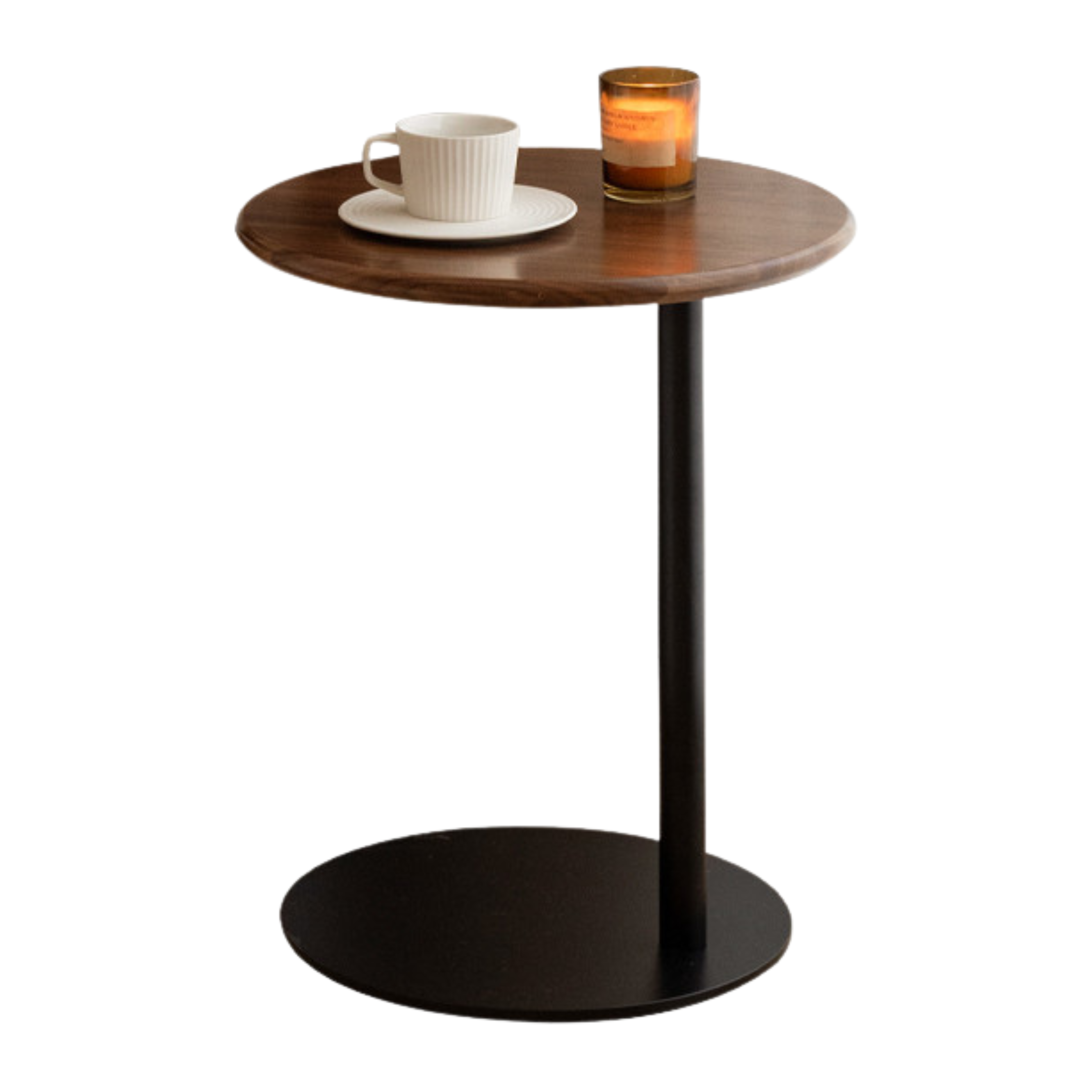 Black walnut, Oak solid wood side table modern-