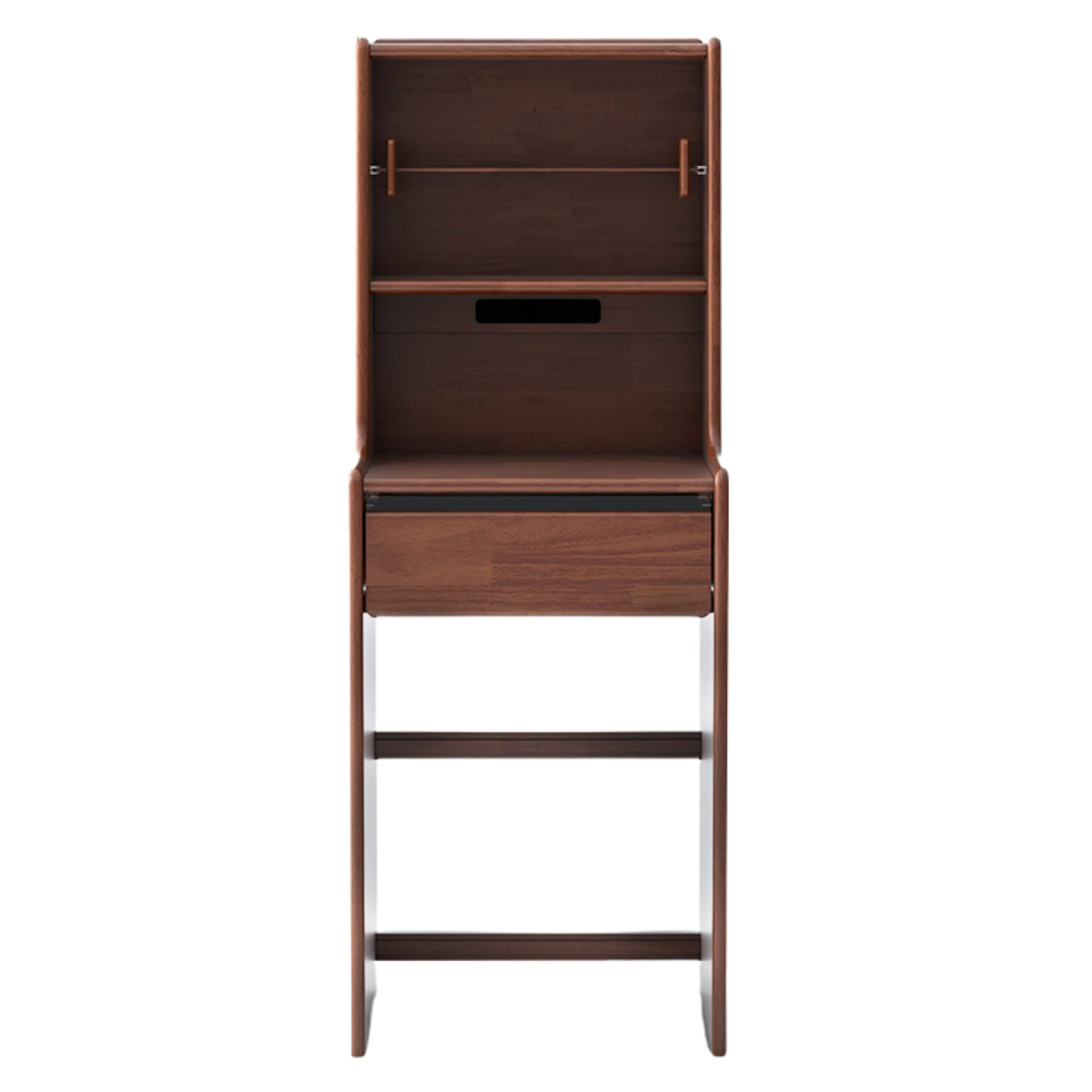 Oak, Solid Rubberwood Modern Vanity Table.