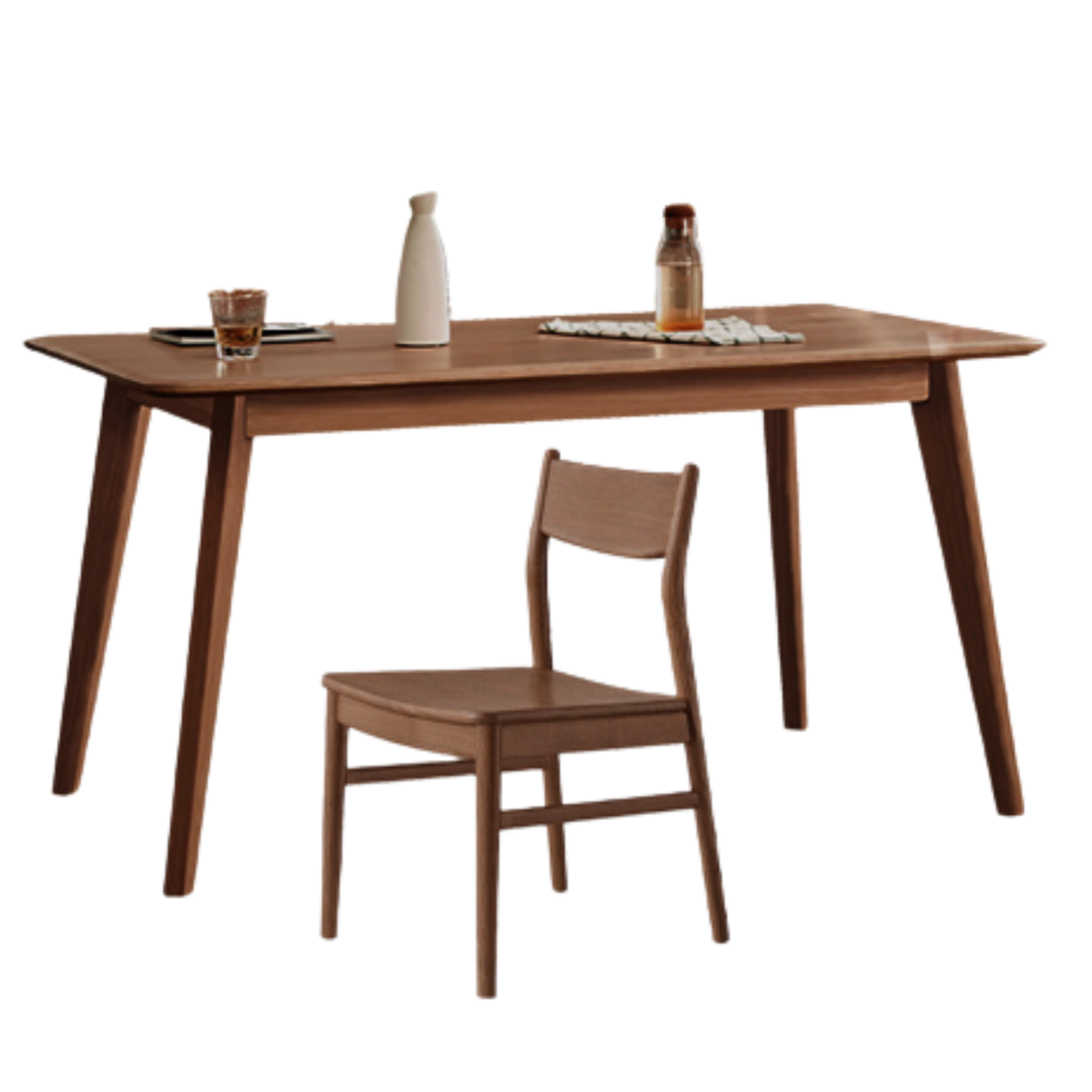 Ash, Oak Solid Wood Modern Dining Table