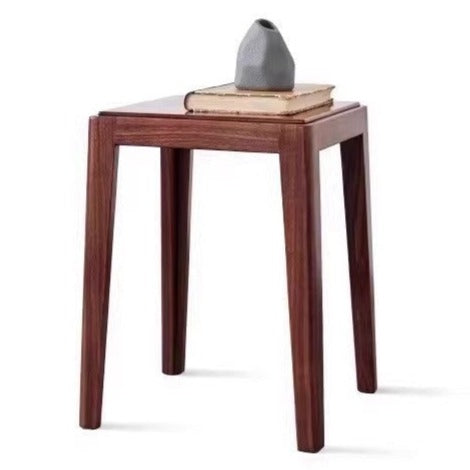 2pcs - Solid Wood Foldable Nordic Square  Stool: