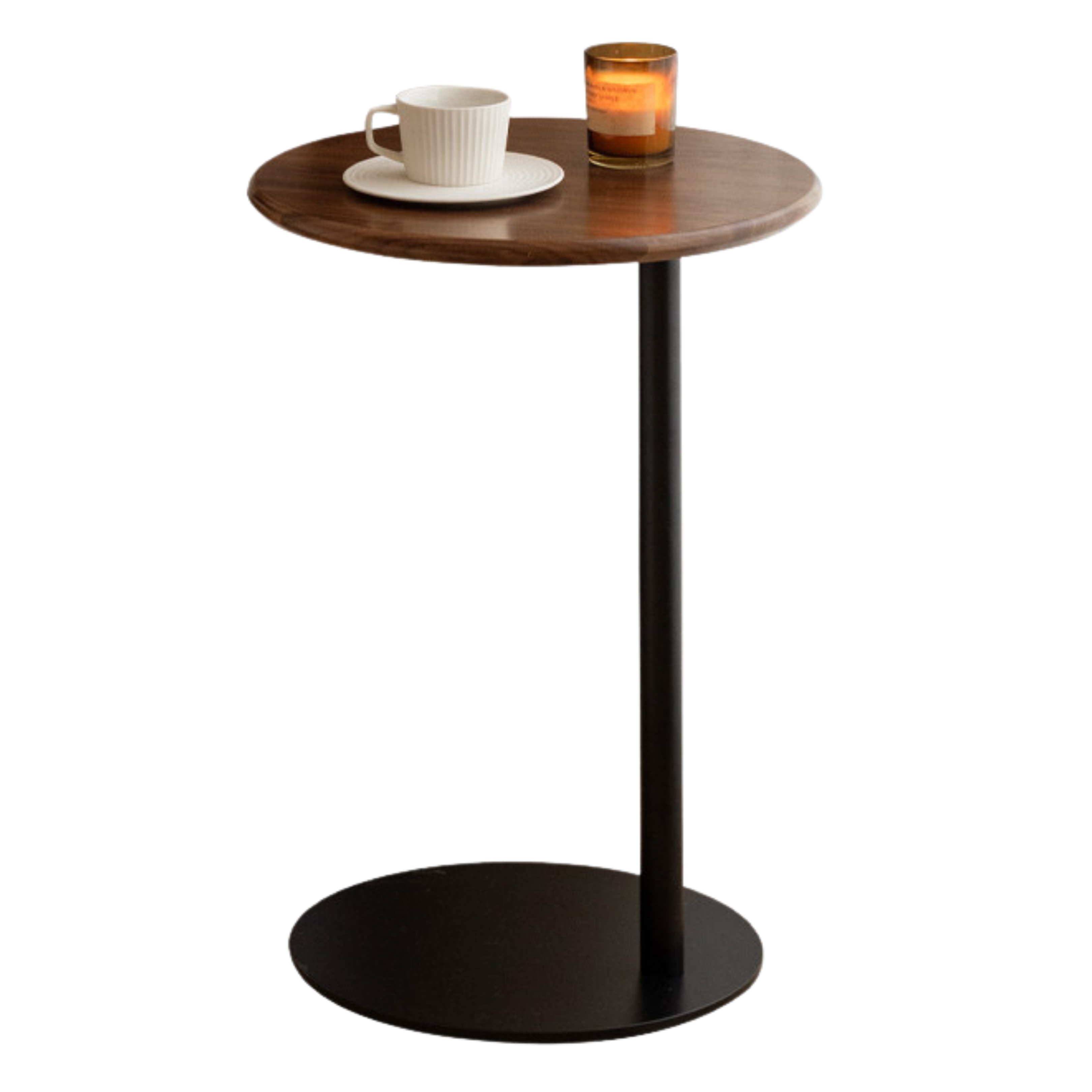 Black walnut, Oak solid wood side table modern-