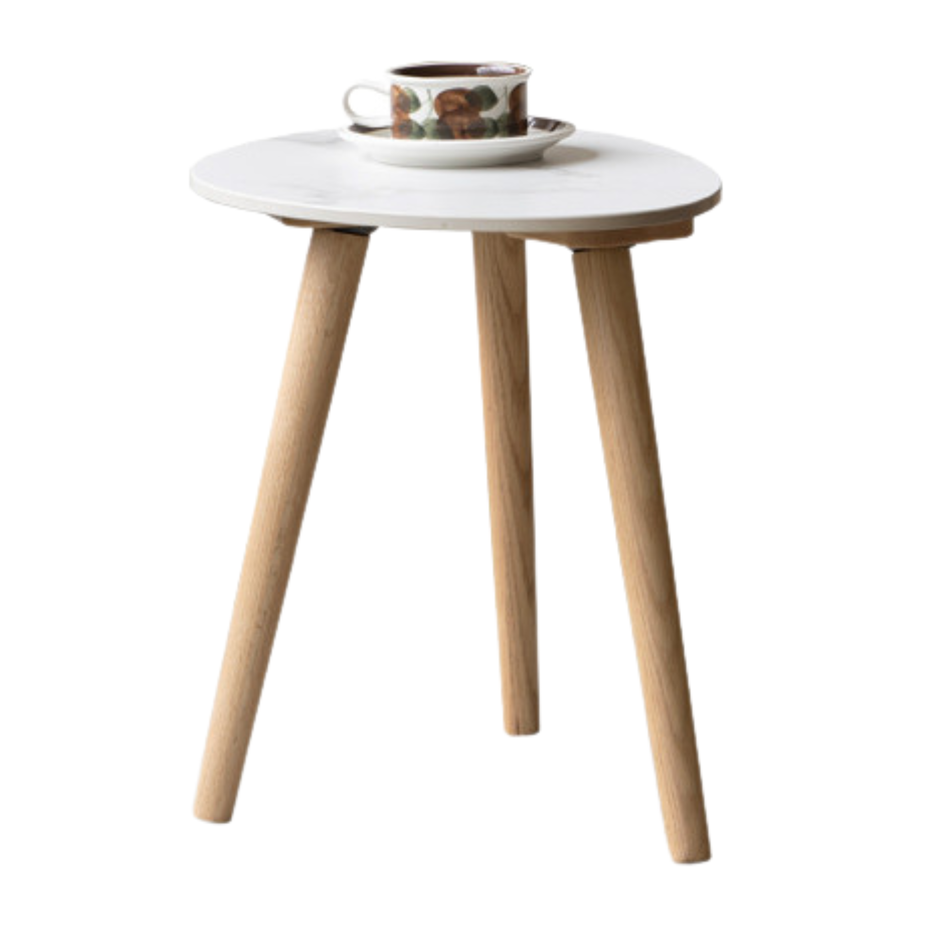 Oak Solid Wood Combination Shape Side Table