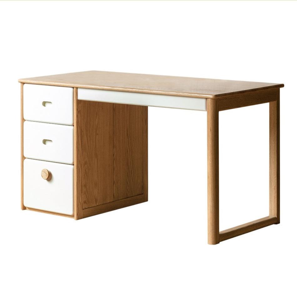 Oak solid wood modern children's study table