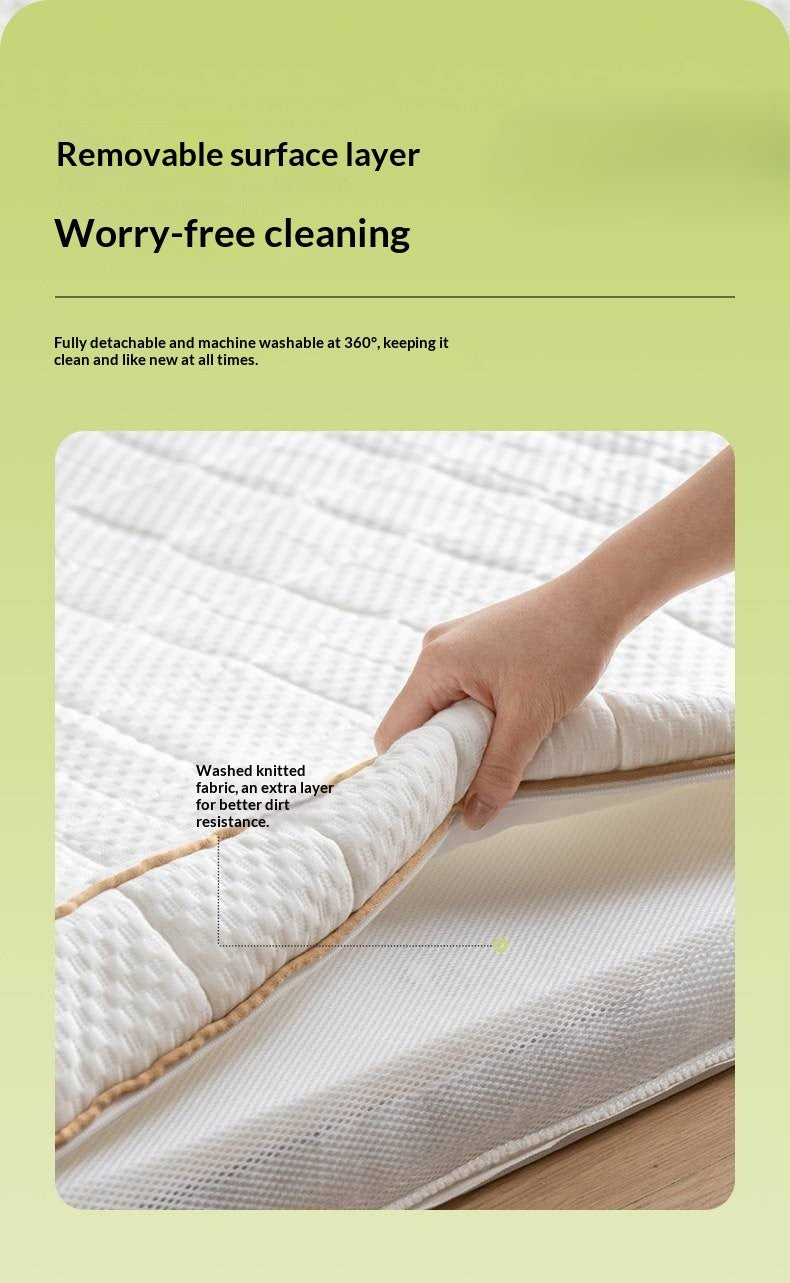 Zero-Glue Thin Mattress — Bubble Spring Support, Hard Mattress