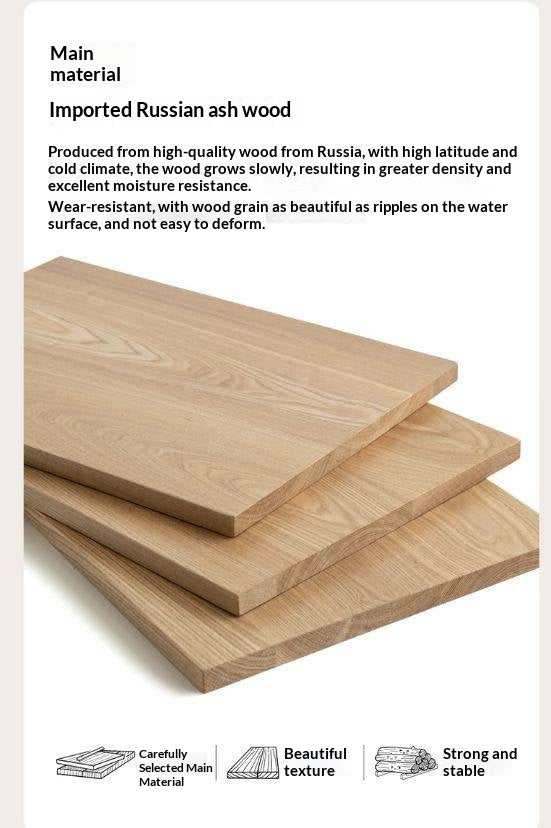Ash Solid Wood Partition Cabinet