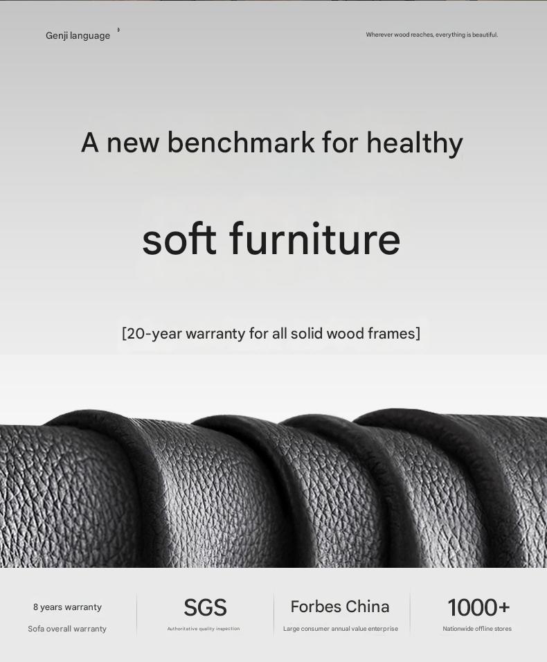 100%Cotton & Linen Sofa – Cream White Fabric