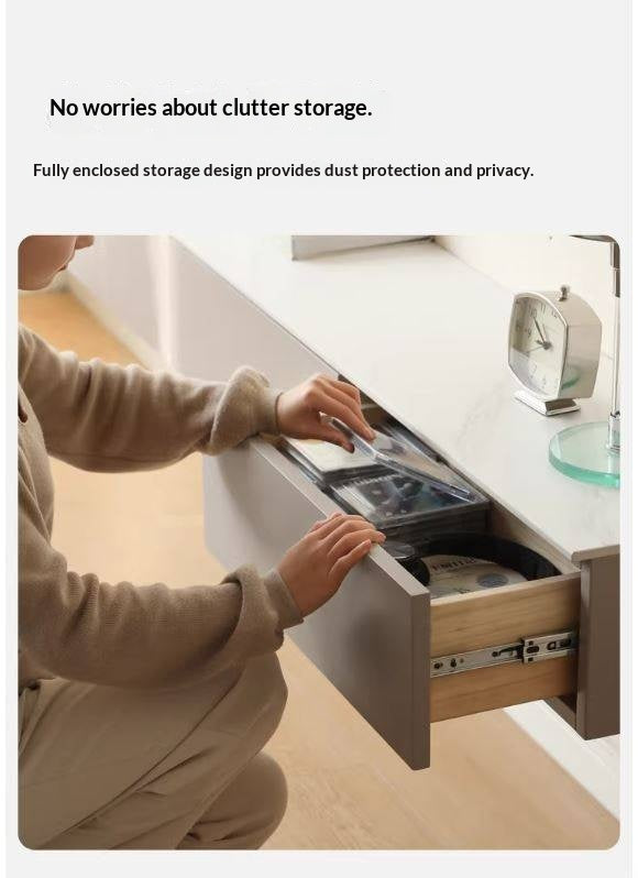 Tulipwood Wall-Mounted Suspended Splicing TV Cabinet.