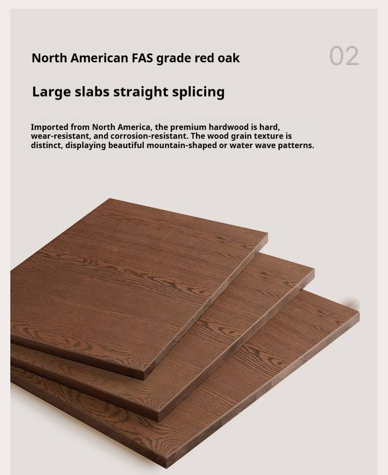 Oak Solid Wood Elevating Lifting Coffee Table