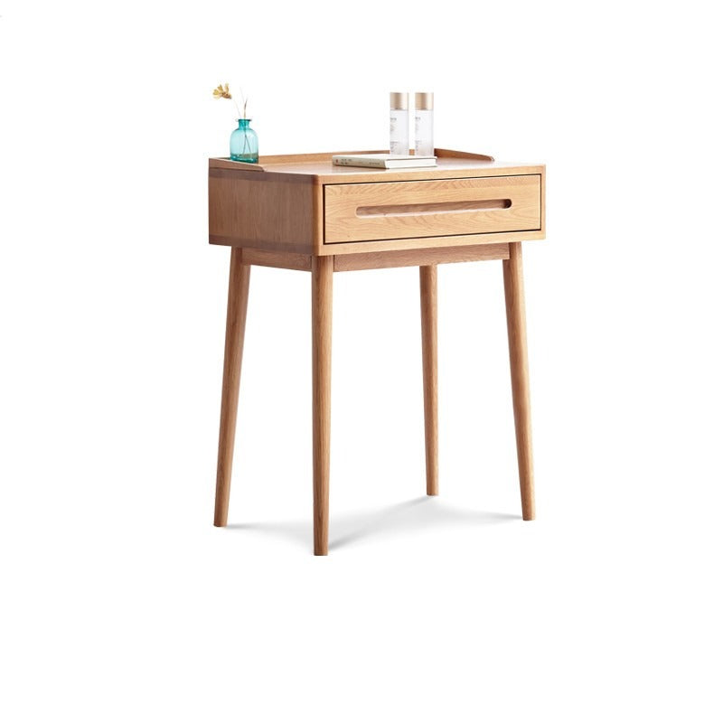 Oak Solid Wood European Small Dressing Table: