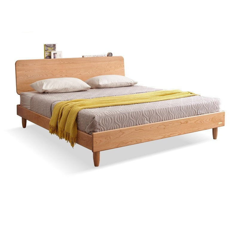 Cherry Wood Bed Modern_)