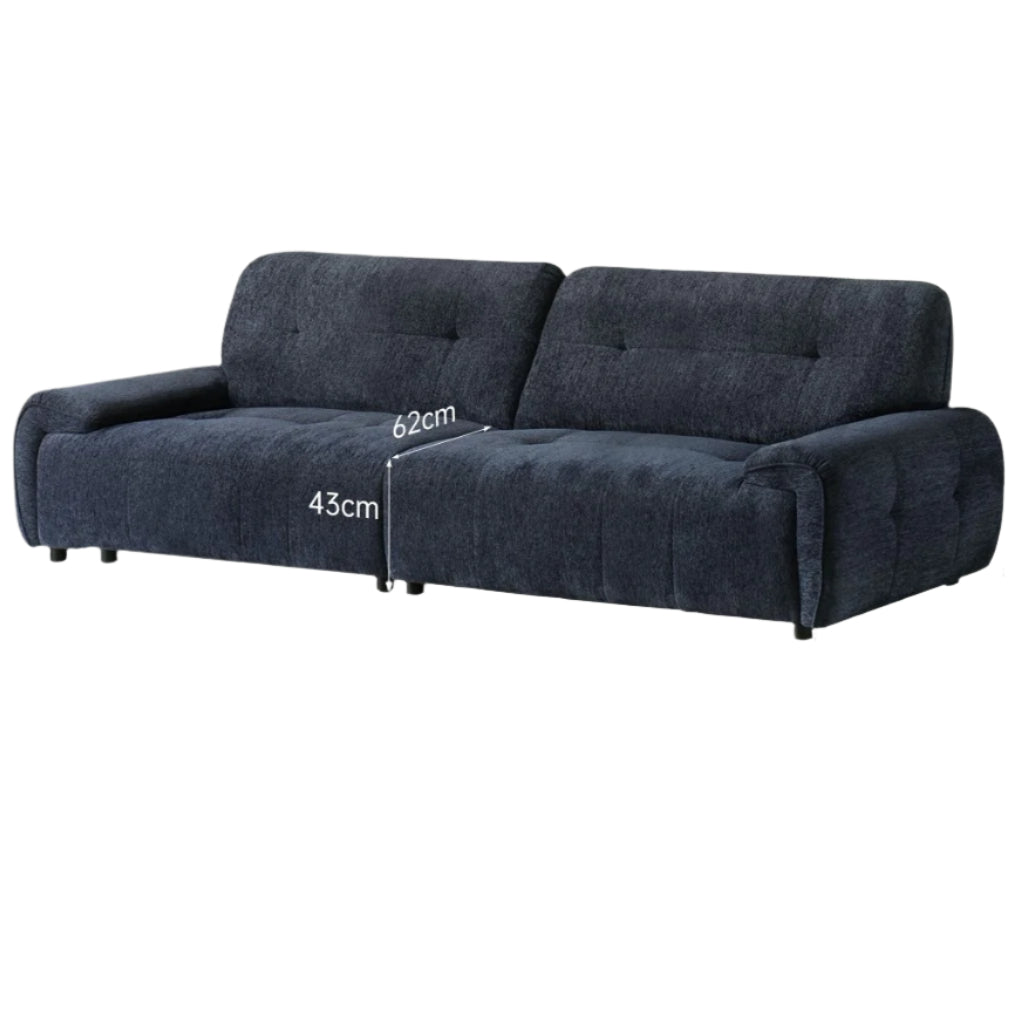 Fabric Sofa, Vintage High Backrest Chenille sofa