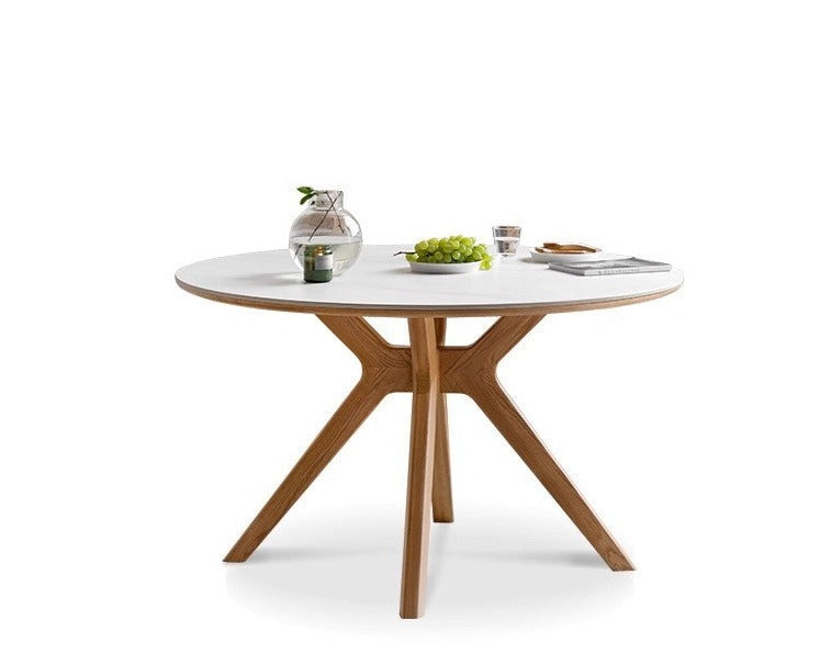 Oak Solid Wood Round dining Table "
