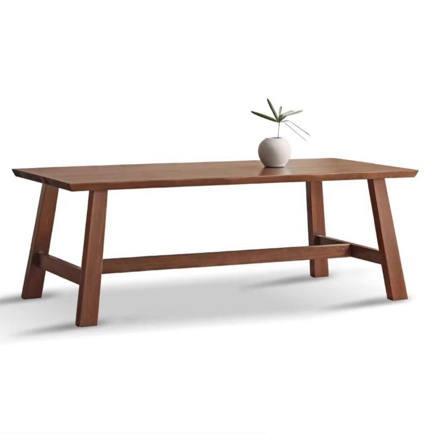 Ash Solid Wood Long Dining Table