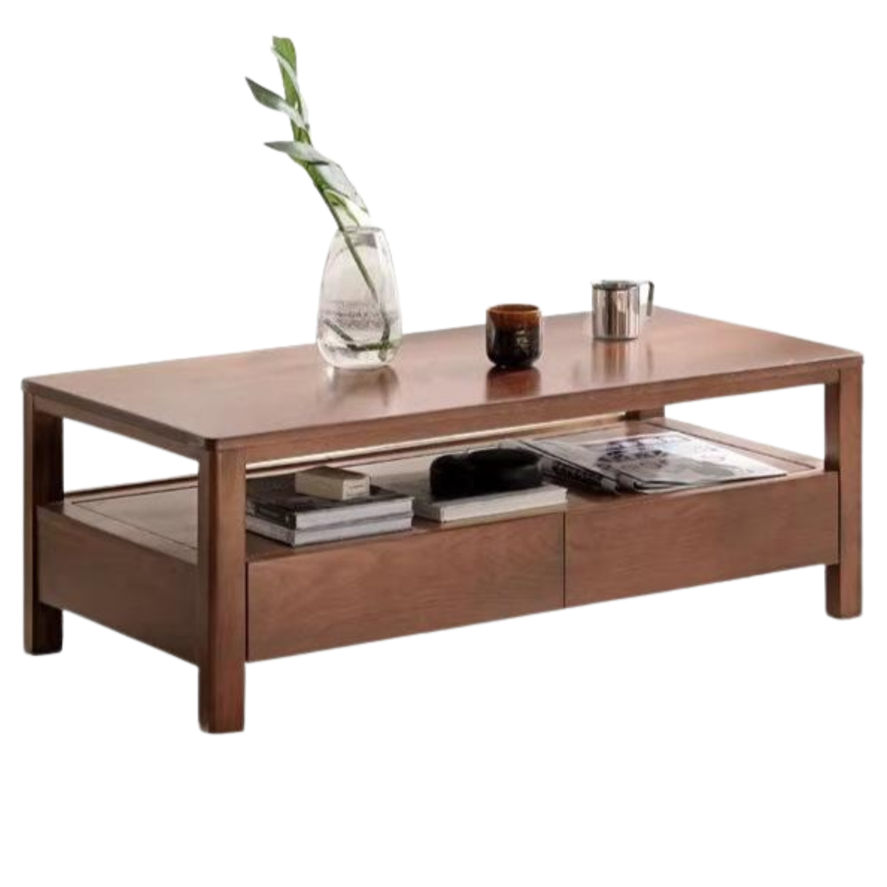 Oak Solid Wood Nordic Minimalist Modern Coffee Table