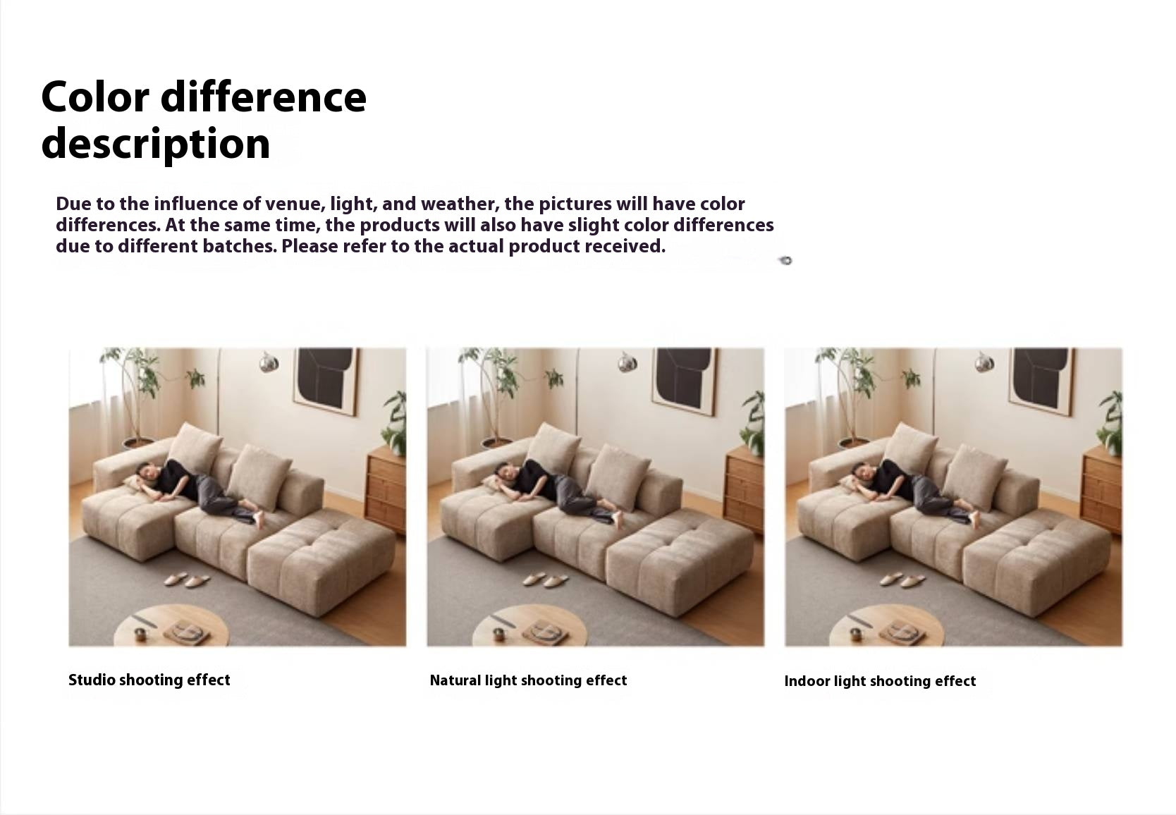 Modular Chenille Sofa – Modern Casual Free-Combination Sectional