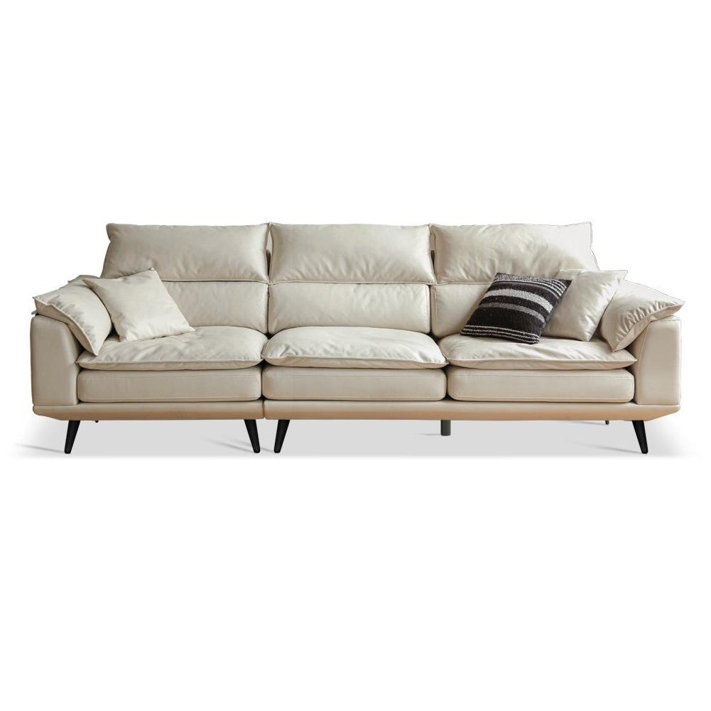 Fabric Modern Three Seat Down Sofa