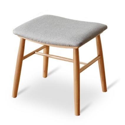 Oak, Ash solid wood modern makeup stool