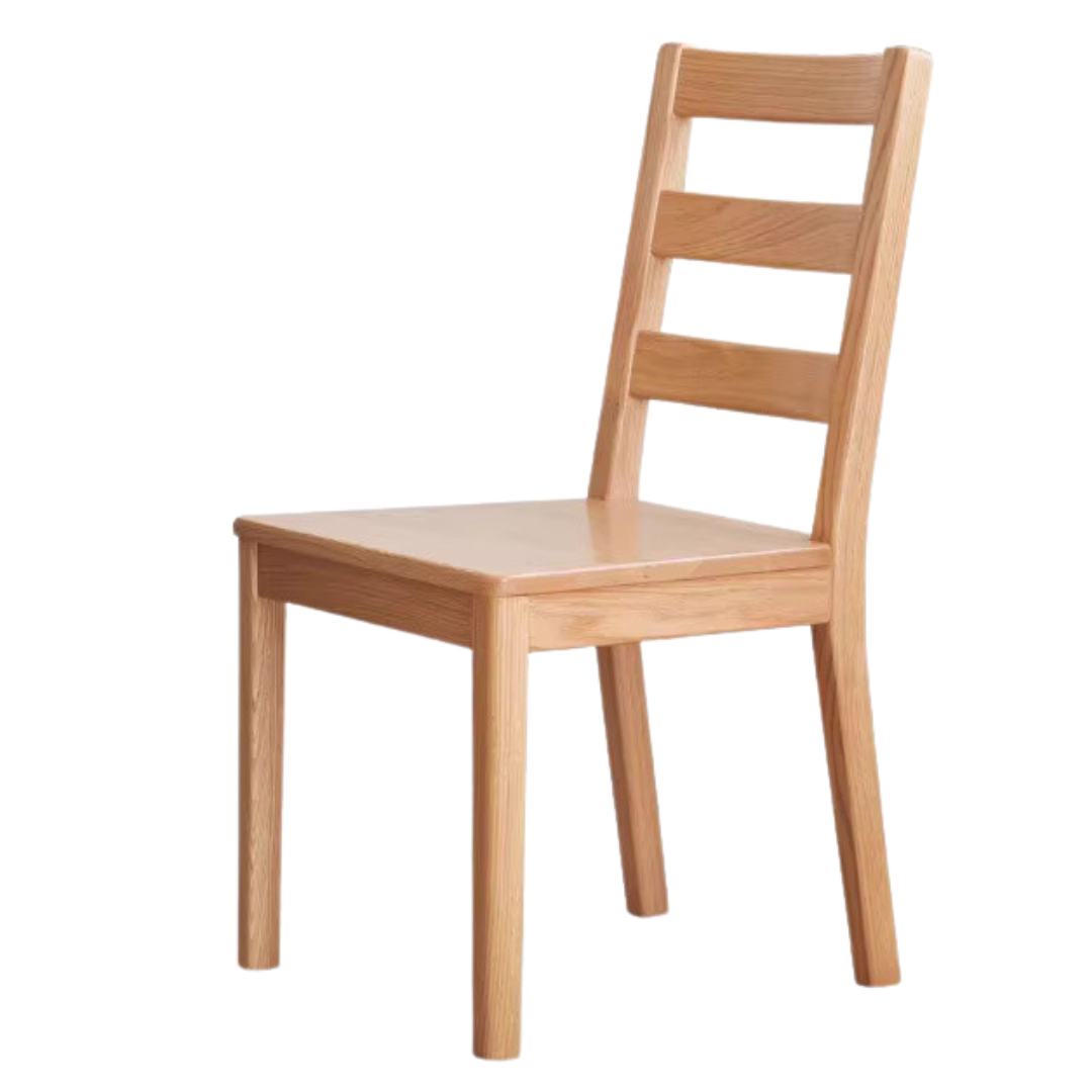 Oak solid wood - Dining Chair 4 pcs set