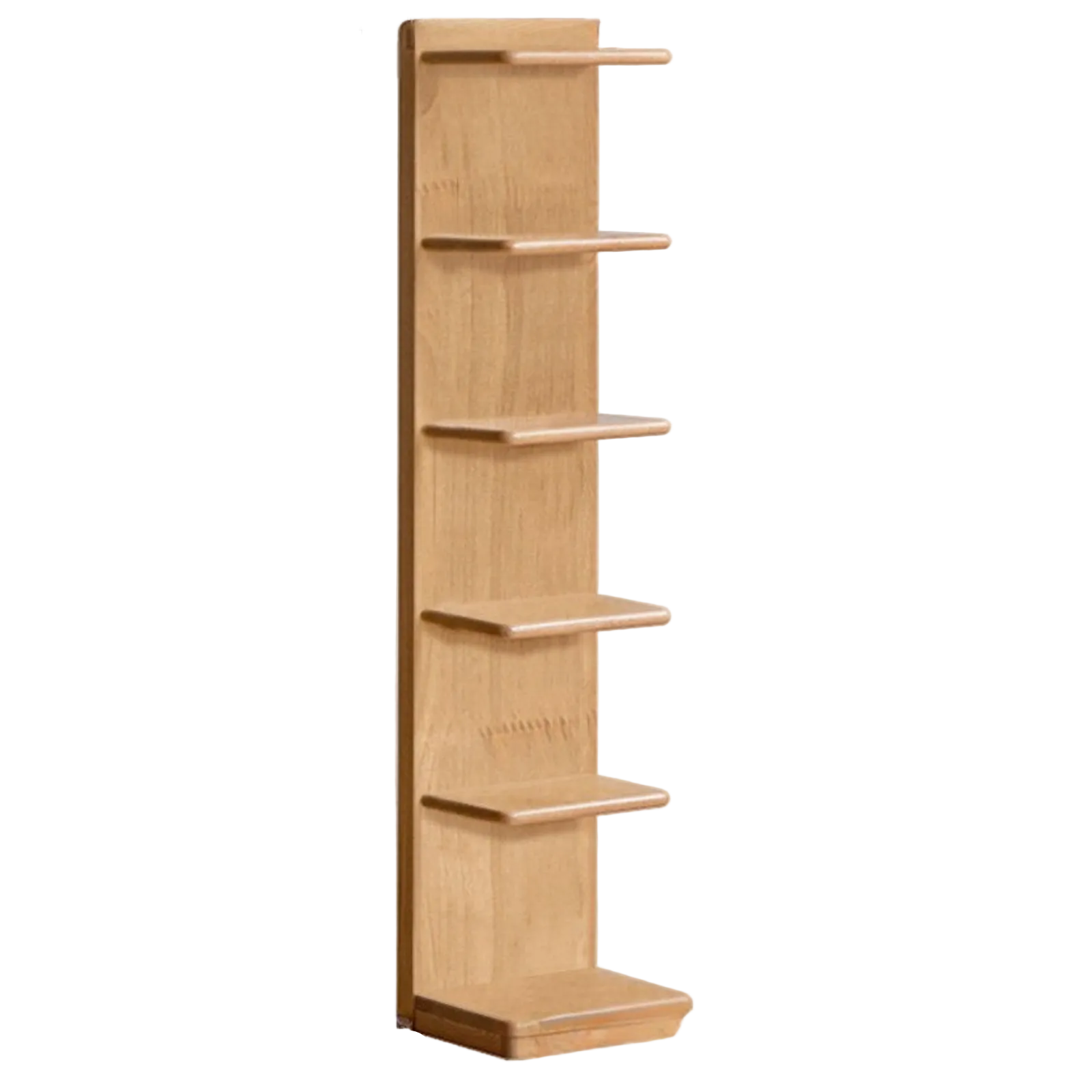Solid Rubberwood, Oak Solid Wood Multi-layer Storage Rack