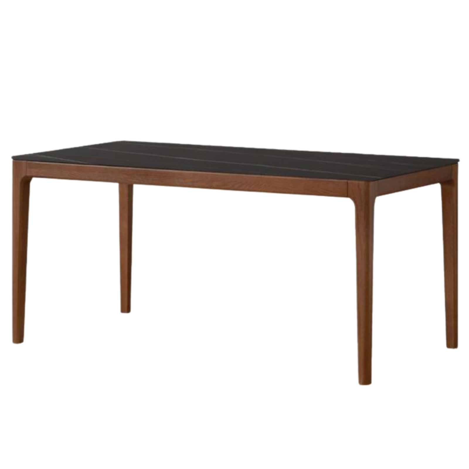 Oak Solid Wood Modern Minimalist Rock Plate Dining Table