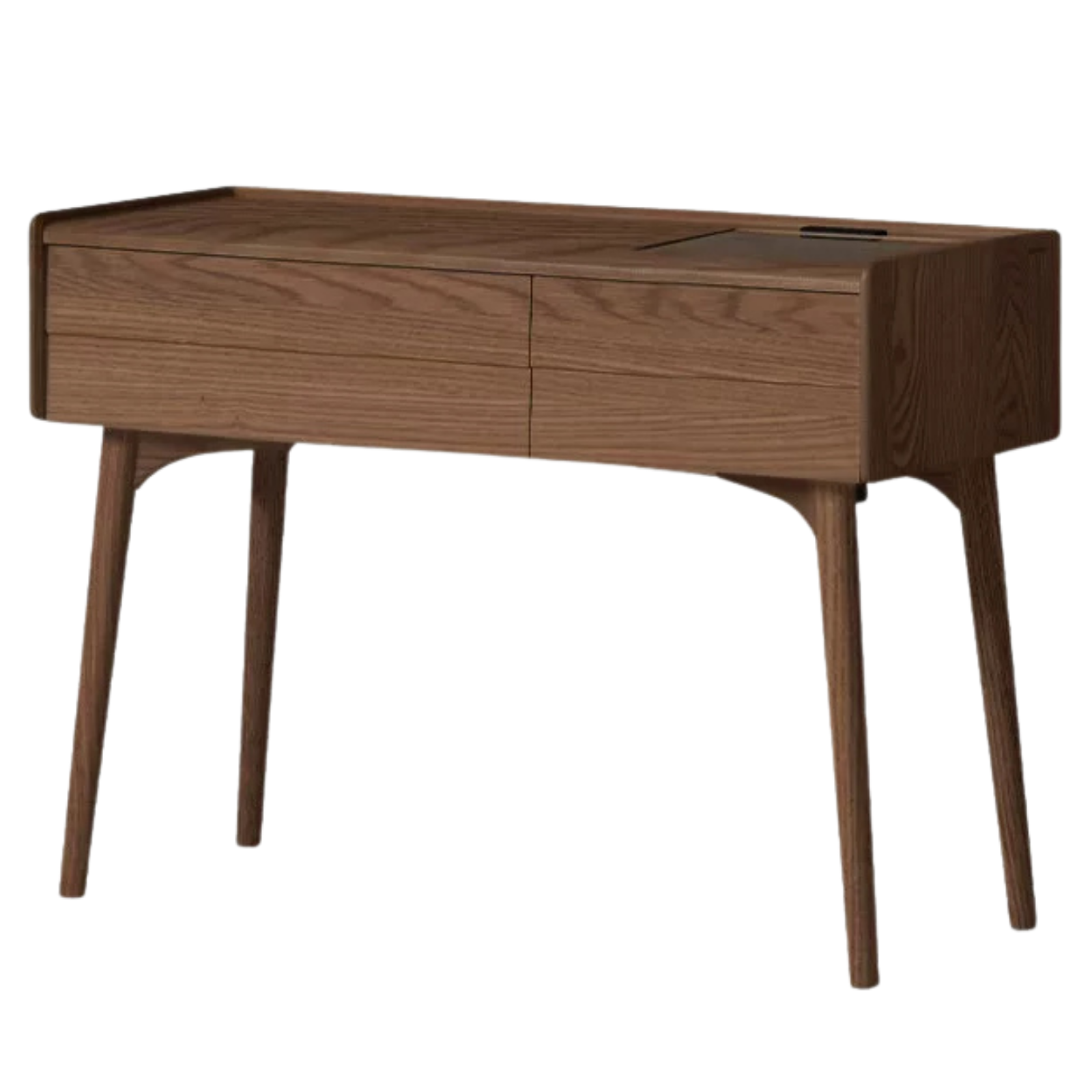 Oak Solid Wood Modern Minimalist Multifunctional Vanity Table