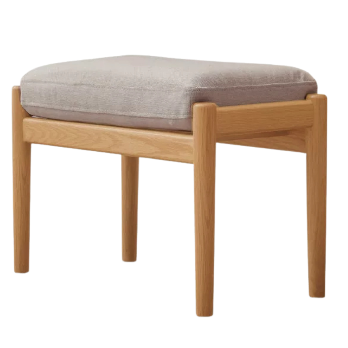 Oak Solid Wood Scandinavian Casual armChair