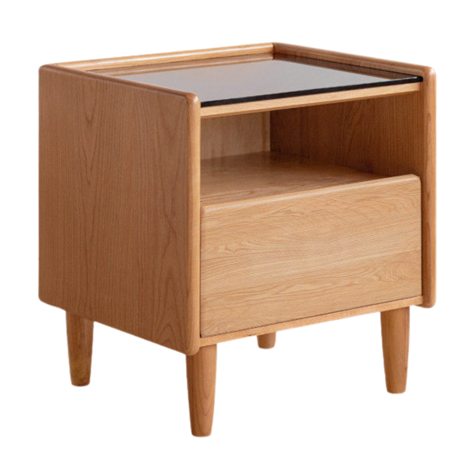 Cherry Solid Wood Nightstands bedside tables
