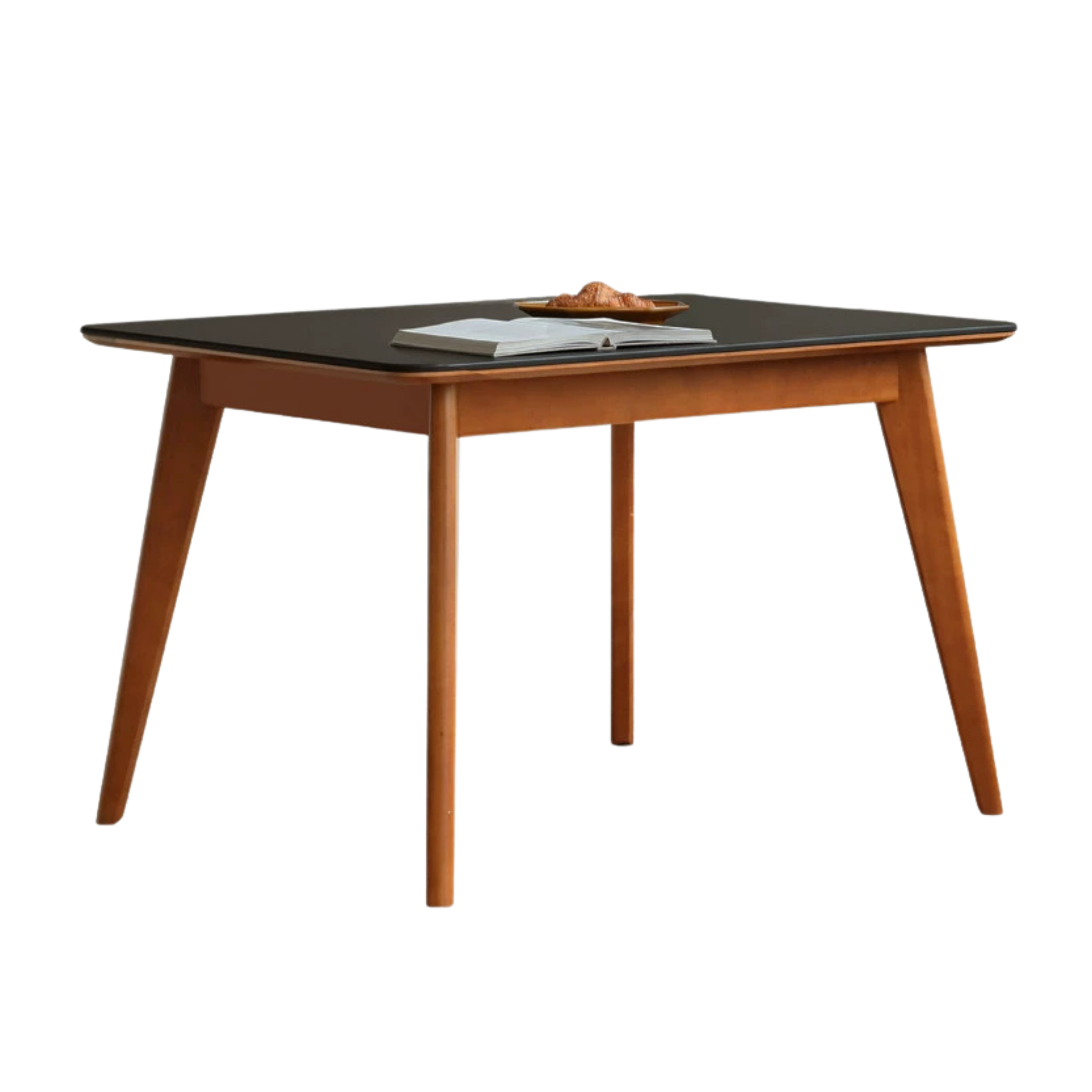Tulipwood Solid Wood Retro Style Dining Table