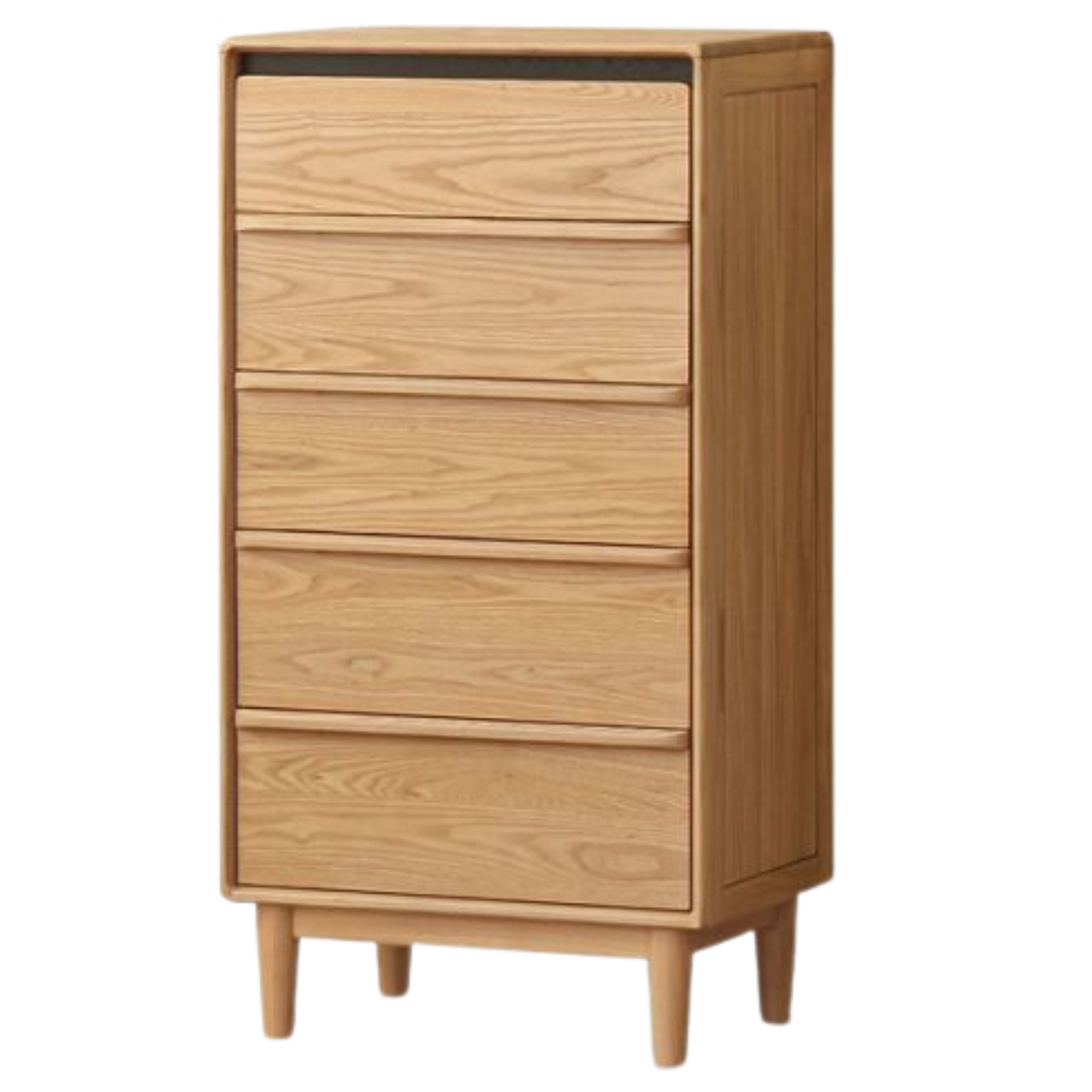 Oak, Ash Solid Wood Modern Storage  Drawer Cabinet