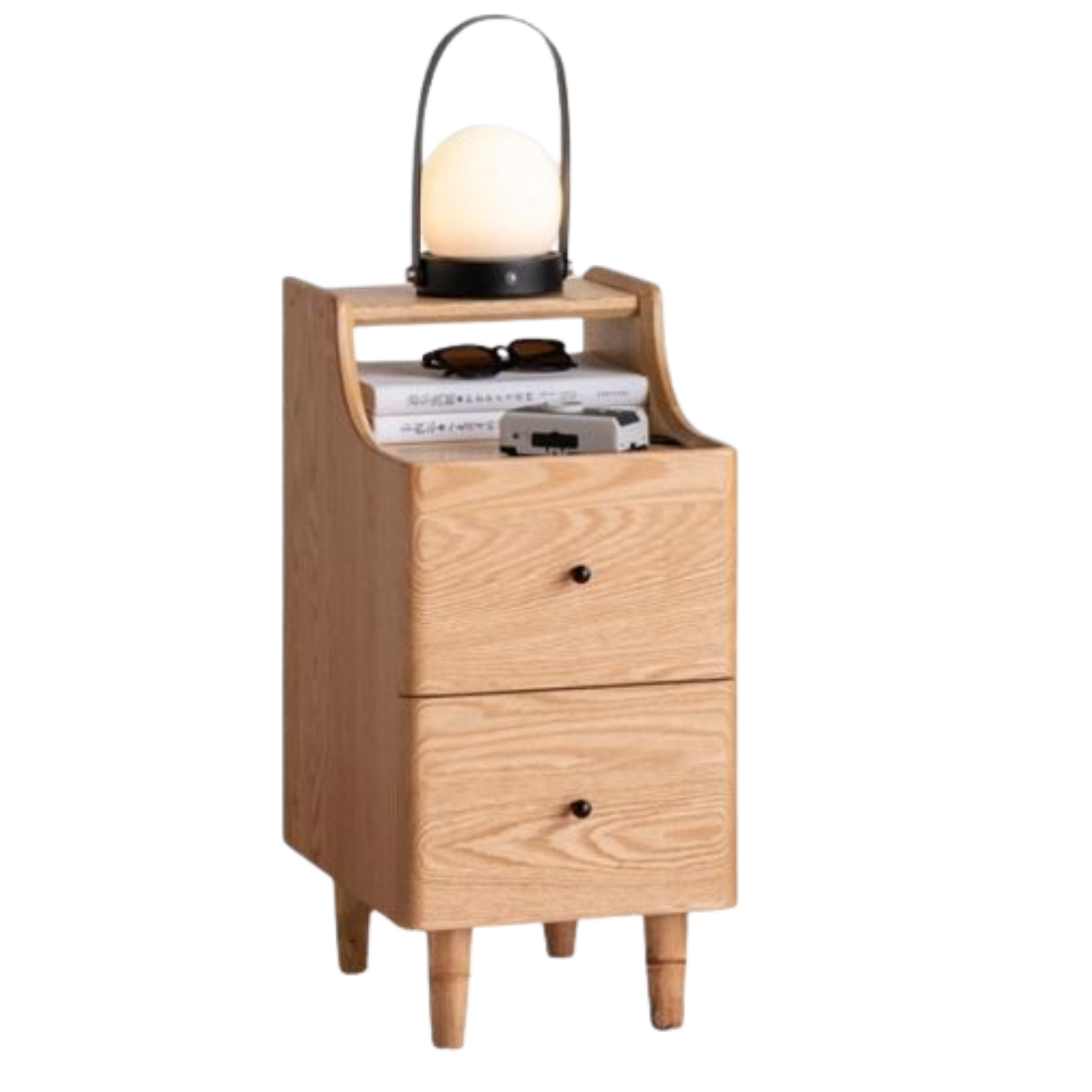 Oak, Ash, Beech Solid Wood Modern Simple Nightstand
