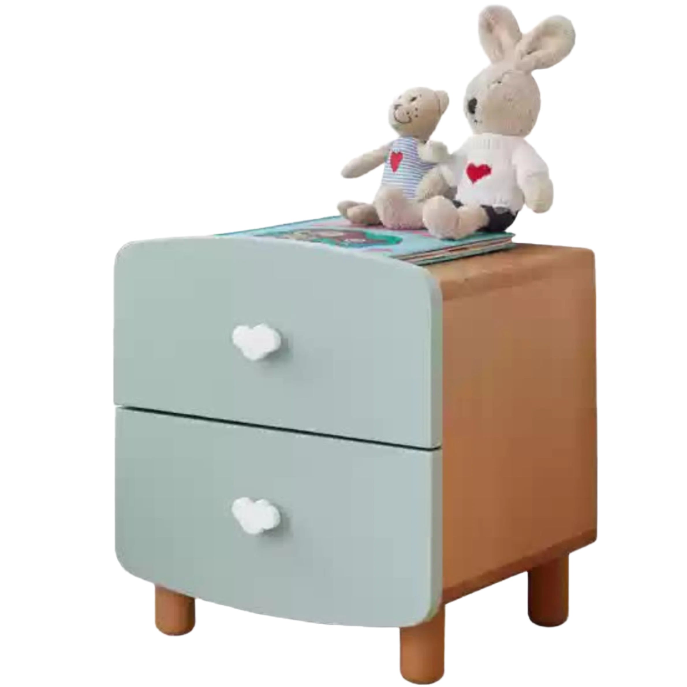 Beech Solid Wood Children's Nightstand