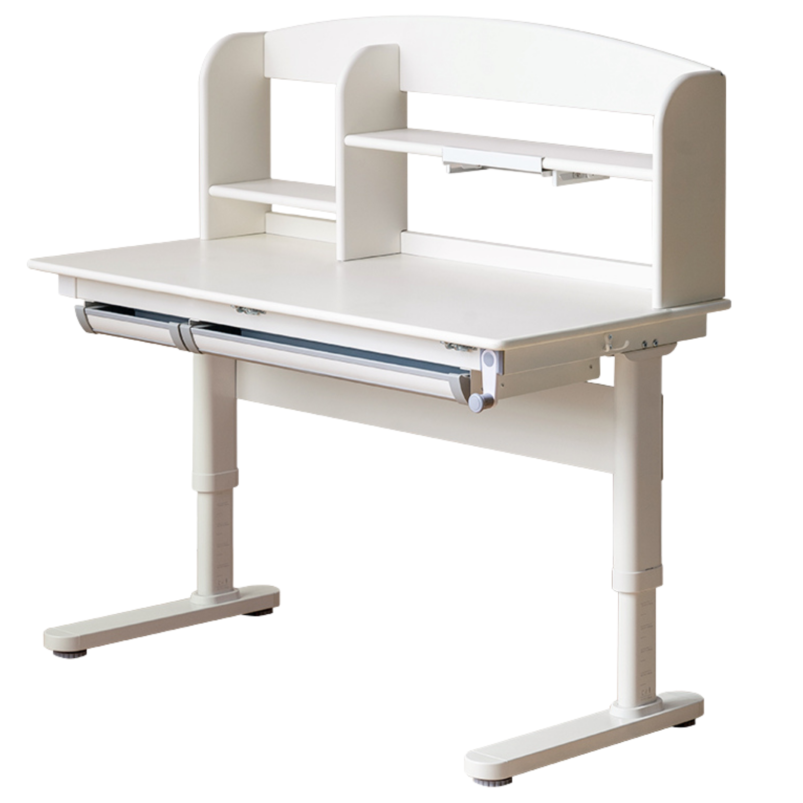 Beech, Solid RubberWood kids Lifting Study Desk